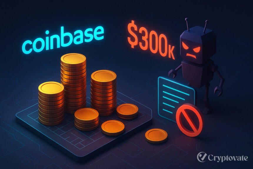 Coinbase Loses $300K to MEV Bots