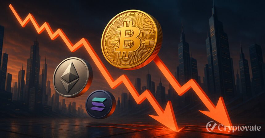 Crypto Market Loses $133B