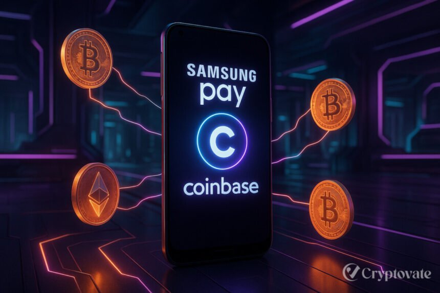 Coinbase Integration of Samsung Pay